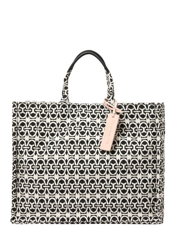 Coccinelle Coccinelle "Чанта тип ""Shopper""" 'Never Without'  черно / бяло