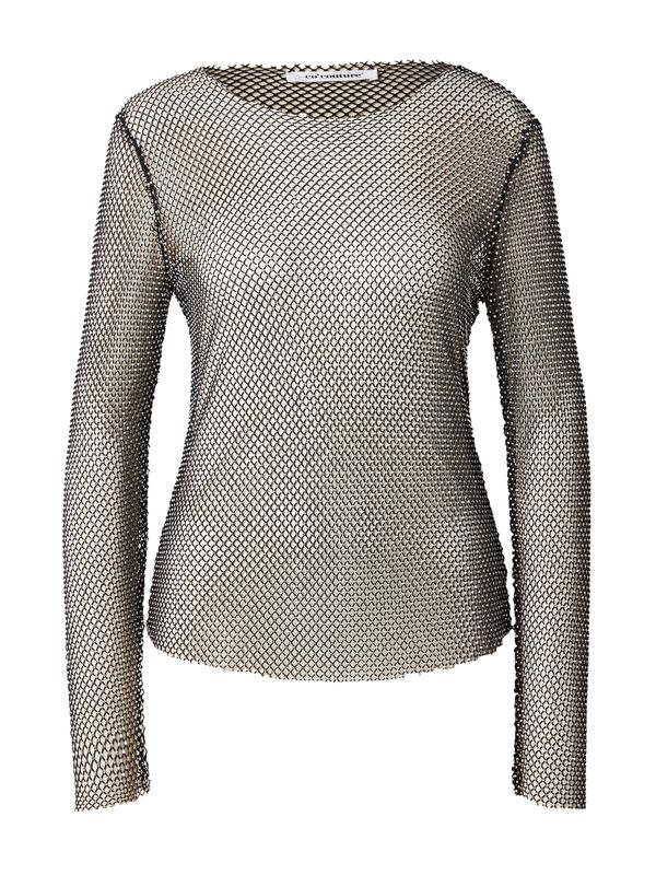 co'couture co'couture Тениска  черно / прозрачно