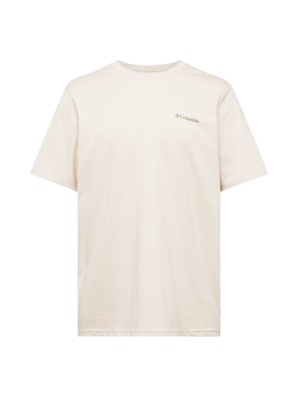 COLUMBIA COLUMBIA Функционална тениска 'Explorers Canyon'  бежово / зелено