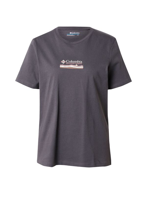 COLUMBIA COLUMBIA Функционална тениска 'Heritage'  жълто / оранжево / черно / бяло