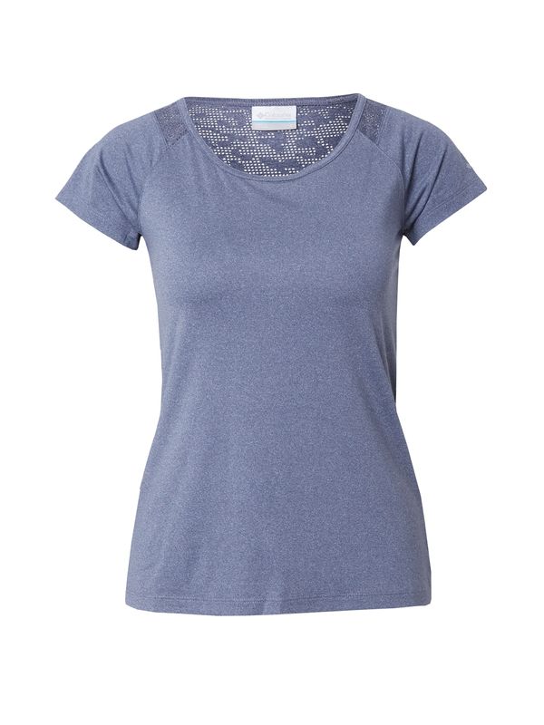 COLUMBIA COLUMBIA Функционална тениска 'Peak To Point II'  гълъбово синьо