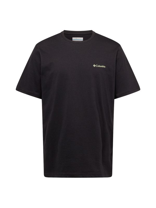 COLUMBIA COLUMBIA Функционална тениска 'Rockaway River'  черно / бяло