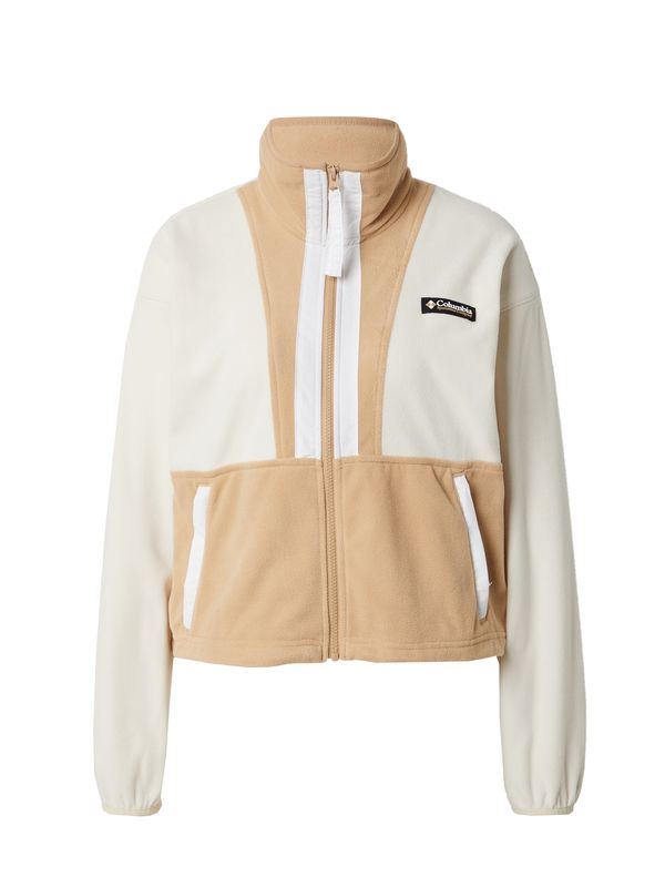 COLUMBIA COLUMBIA Функционално поларено яке 'Back Bowl'  камел / бяло / естествено бяло