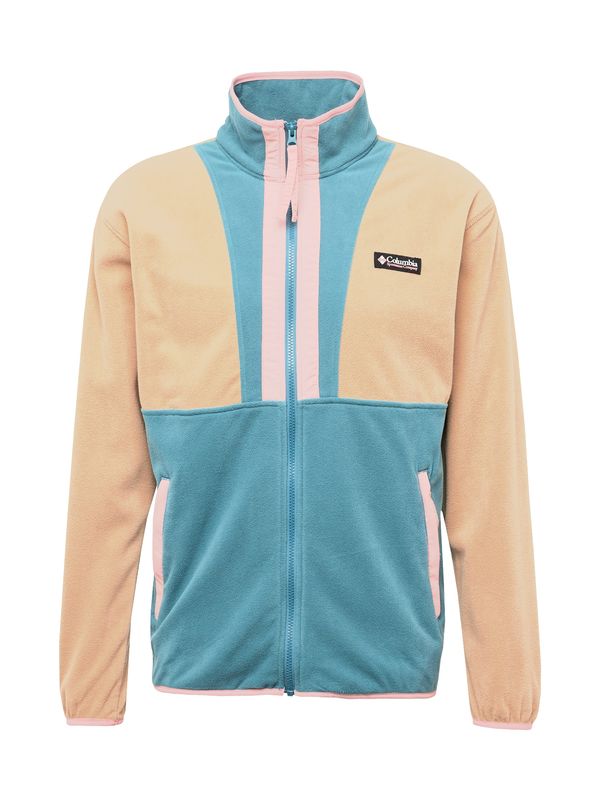 COLUMBIA COLUMBIA Функционално поларено яке  коняк / петрол / бледорозово / черно