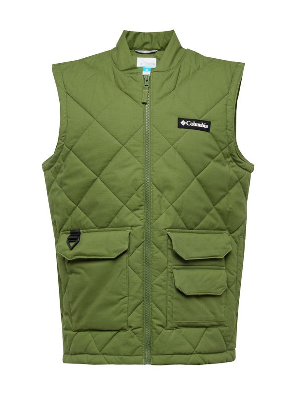 COLUMBIA COLUMBIA Спортен елек  зелено / черно / бяло