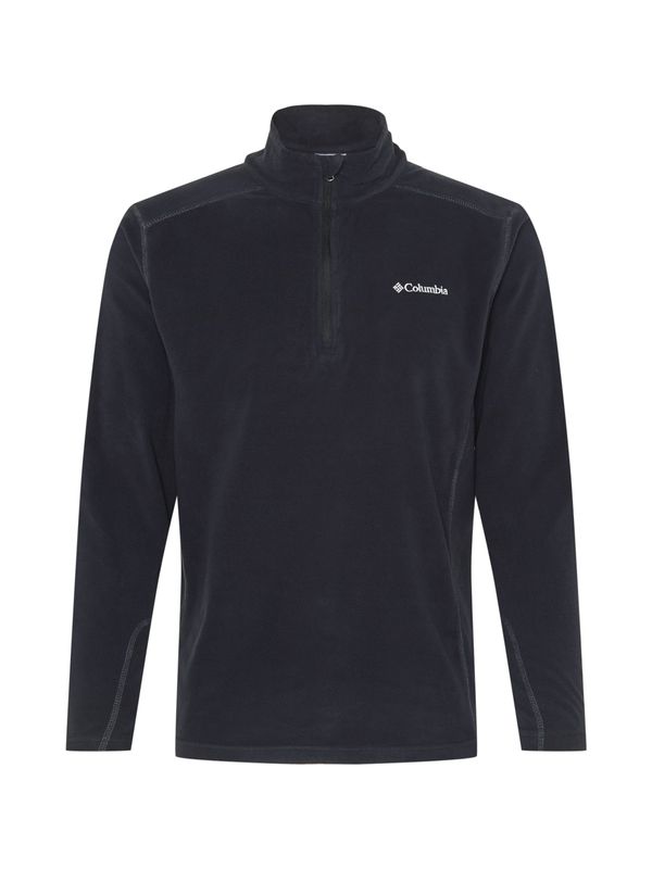 COLUMBIA COLUMBIA Спортен пуловер 'Klamath Range II'  черно / бяло