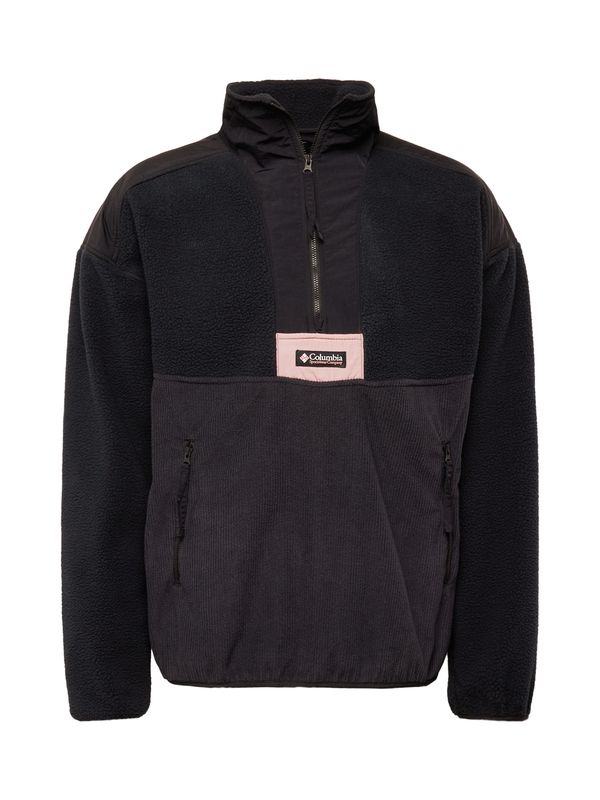 COLUMBIA COLUMBIA Спортен пуловер 'Riptide'  антрацитно черно / черно