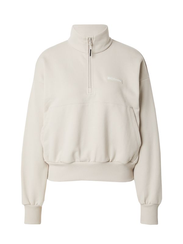COLUMBIA COLUMBIA Спортен суитшърт с качулка 'Marble Canyon'  кремаво / бяло