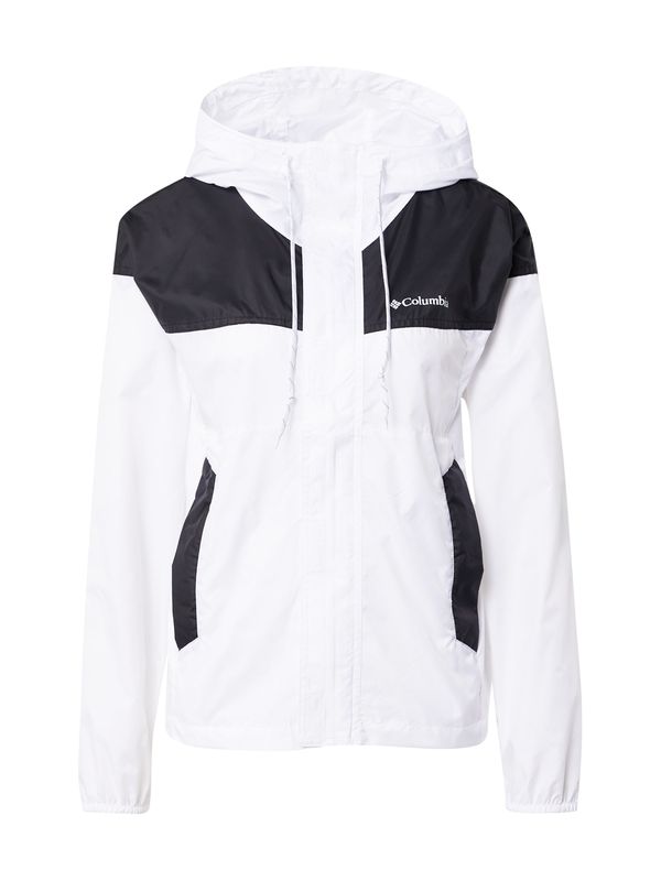COLUMBIA COLUMBIA Спортно яке 'Flash Challenger'  черно / бяло