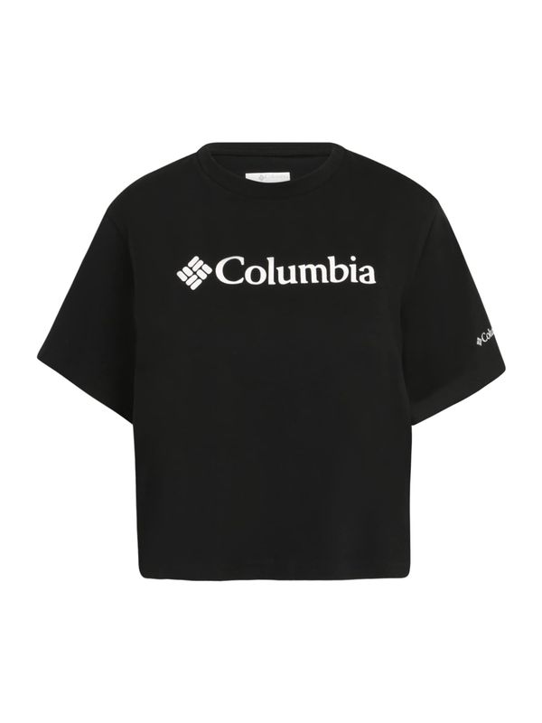 COLUMBIA COLUMBIA Тениска 'North Cascades'  черно / бяло