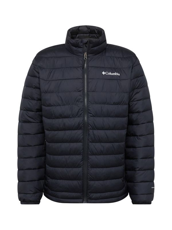 COLUMBIA COLUMBIA Яке Outdoor 'Powder Lite'  черно / бяло