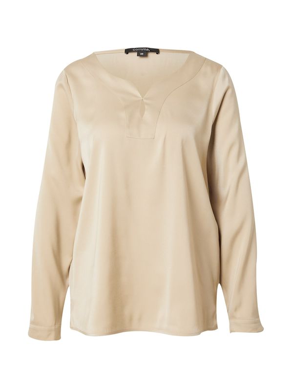 COMMA COMMA Блуза  бежово