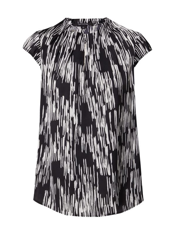 COMMA COMMA Блуза  черно / бяло