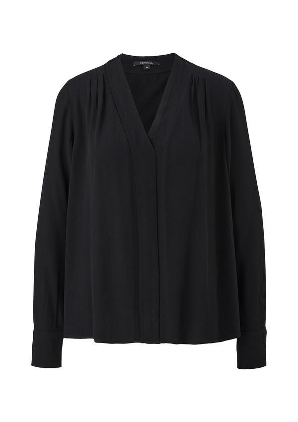 COMMA COMMA Блуза  черно