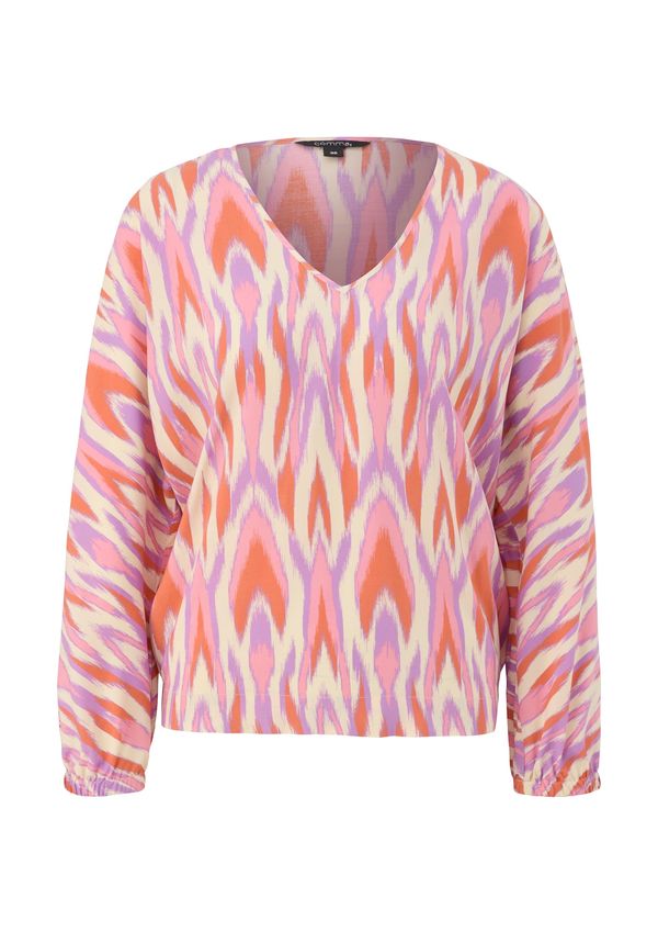 COMMA COMMA Блуза  лилав / оранжево / бледорозово