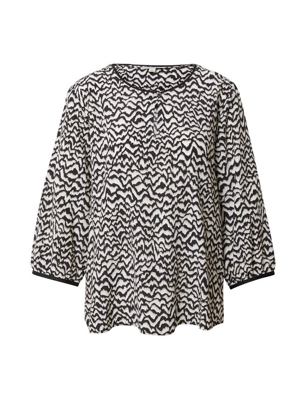 comma casual identity comma casual identity Блуза  бежово / черно