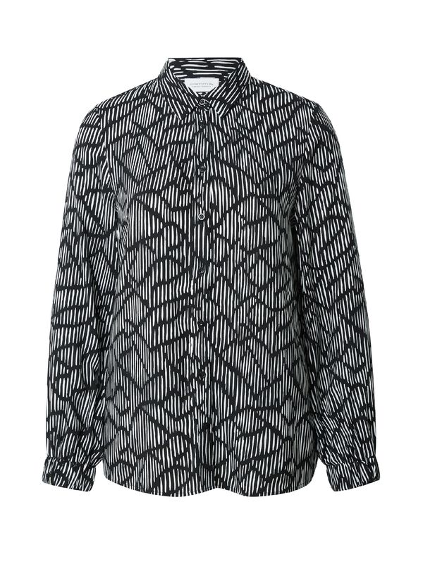 comma casual identity comma casual identity Блуза  черно / бяло