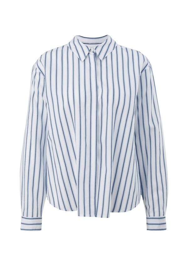 comma casual identity comma casual identity Блуза  нейви синьо / светлосиньо / бяло