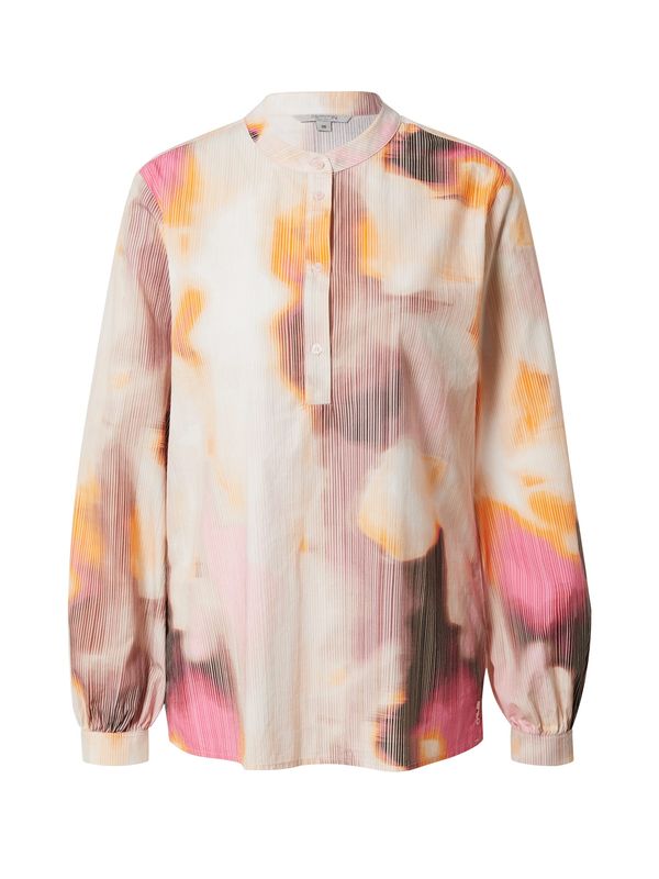 comma casual identity comma casual identity Блуза  златистожълто / розе / черно / бяло