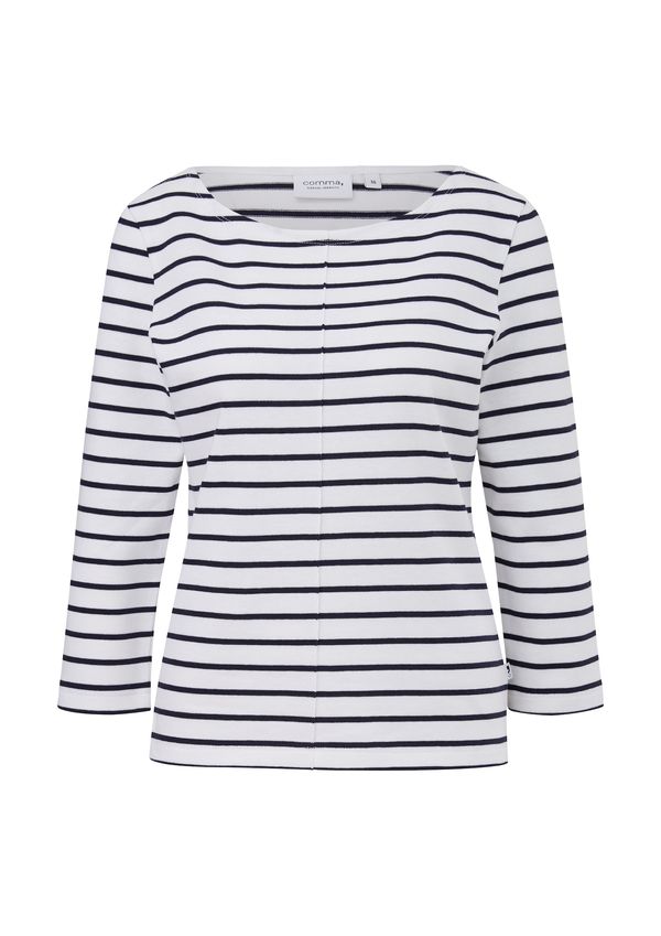 comma casual identity comma casual identity Тениска  нейви синьо / бяло
