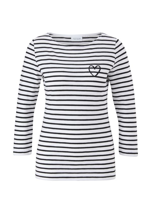 comma casual identity comma casual identity Тениска  нейви синьо / бяло