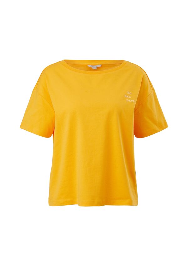 comma casual identity comma casual identity Тениска  шафран / бяло