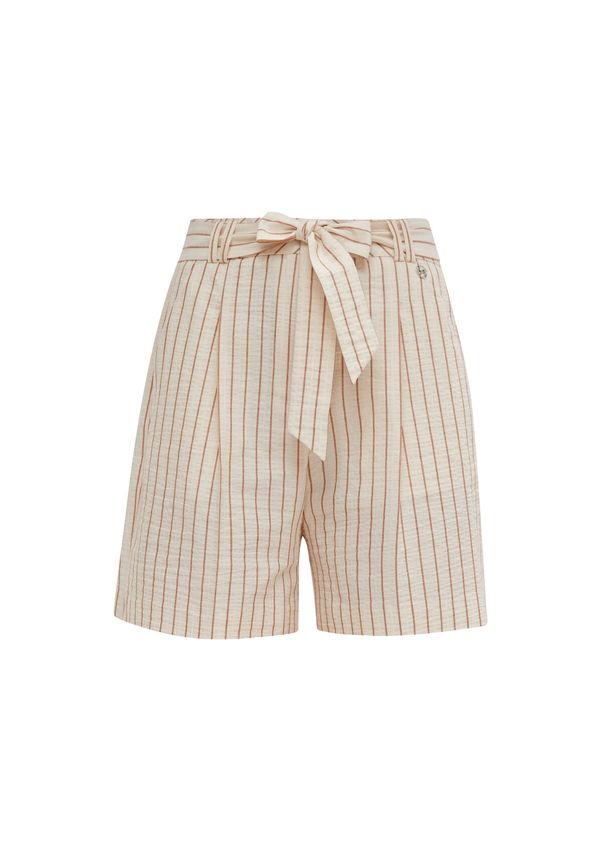 COMMA COMMA Панталон с набор  бежово / кафяво