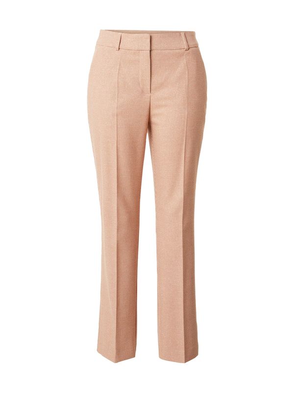 COMMA COMMA Панталон с ръб  бежово / сьомга