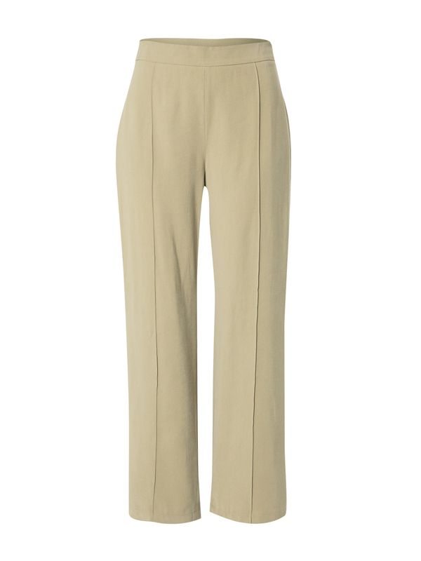 COMMA COMMA Панталон с ръб  маслина