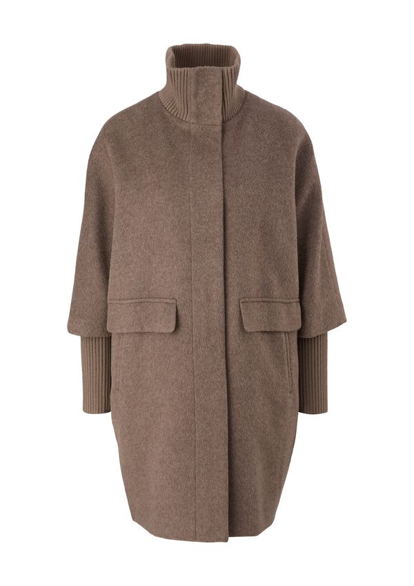 COMMA COMMA Преходно палто  кафяв меланж