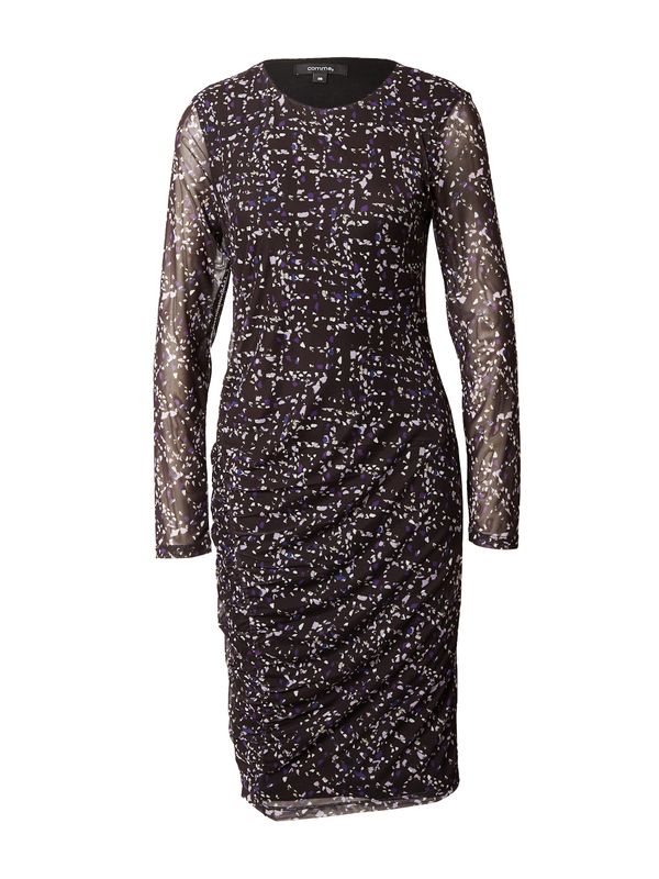 COMMA COMMA Рокля  пастелнолилаво / светлолилаво / черно / бяло