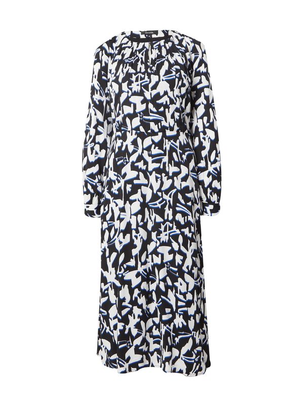 COMMA COMMA Рокля  синьо / черно / бяло