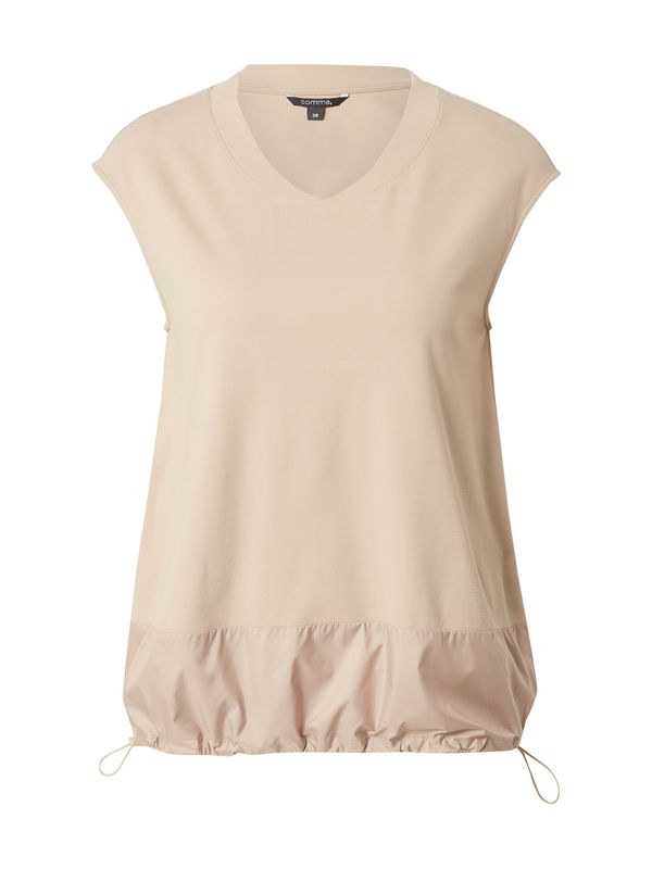 COMMA COMMA Тениска  цвят "пясък"