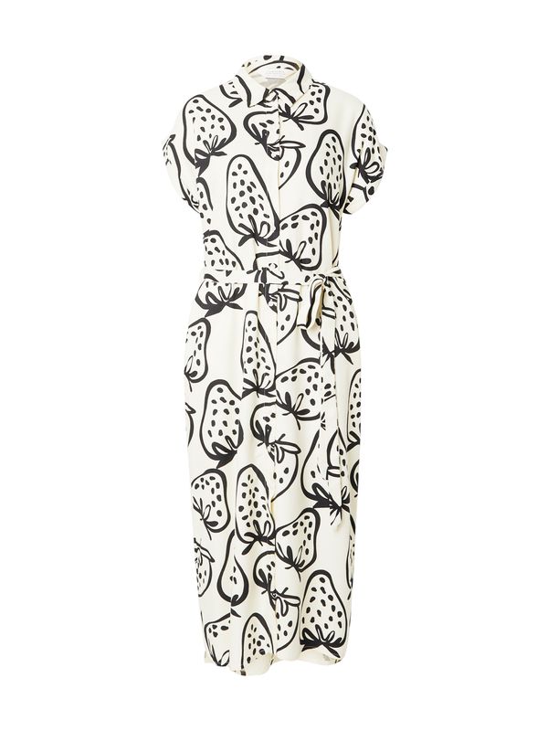 Compania Fantastica Compania Fantastica Рокля тип риза  черно / бяло