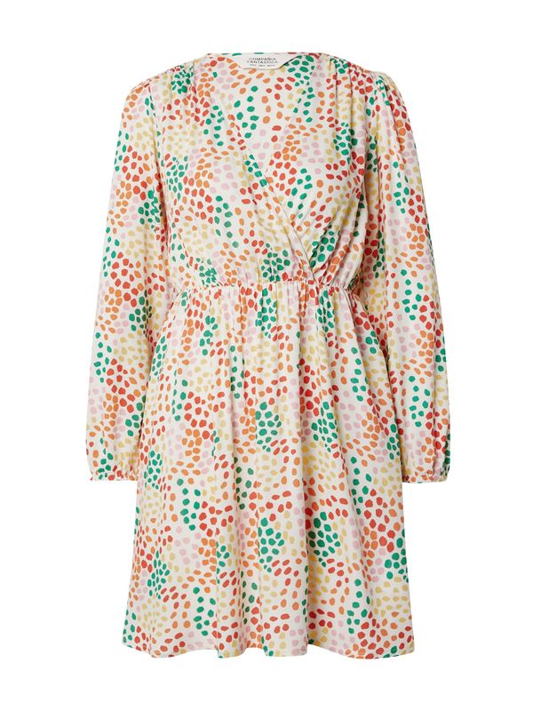 Compania Fantastica Compania Fantastica Рокля  жълто / зелено / оранжево / мръсно бяло