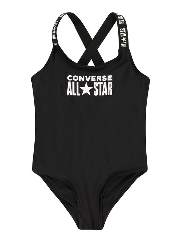 CONVERSE CONVERSE Бански костюм  черно / мръсно бяло