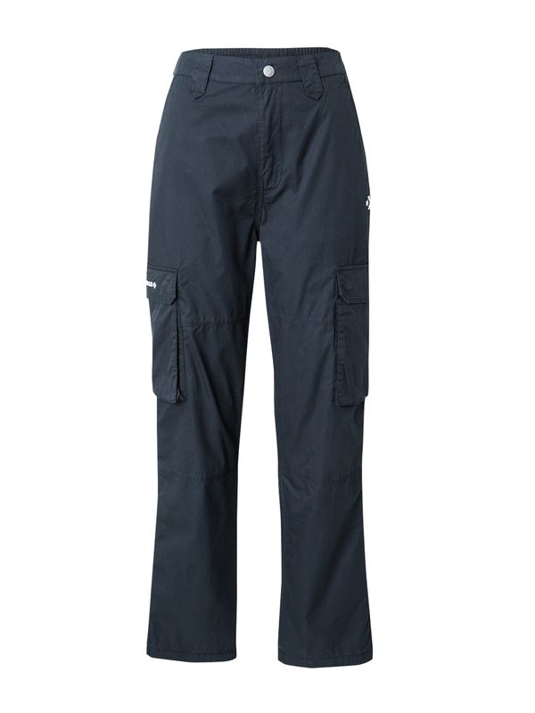 CONVERSE CONVERSE Карго панталон  черно / бяло