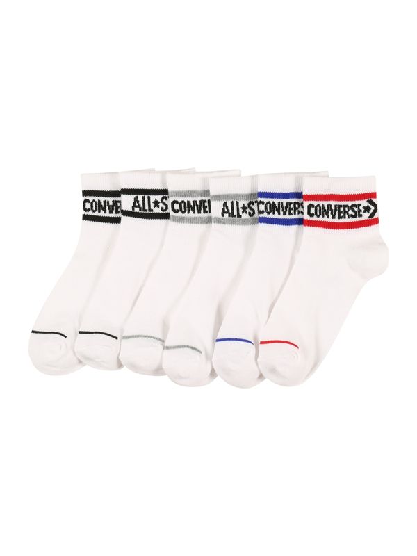 CONVERSE CONVERSE Къси чорапи  синьо / сиво / черно / бяло