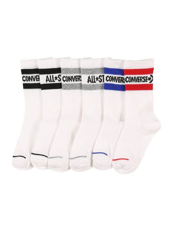 CONVERSE CONVERSE Къси чорапи  синьо / сиво / червено / бяло