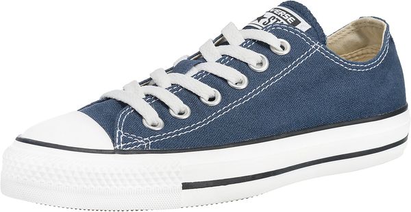 CONVERSE CONVERSE Ниски маратонки 'Chuck Taylor All Star Ox'  нейви синьо / бяло