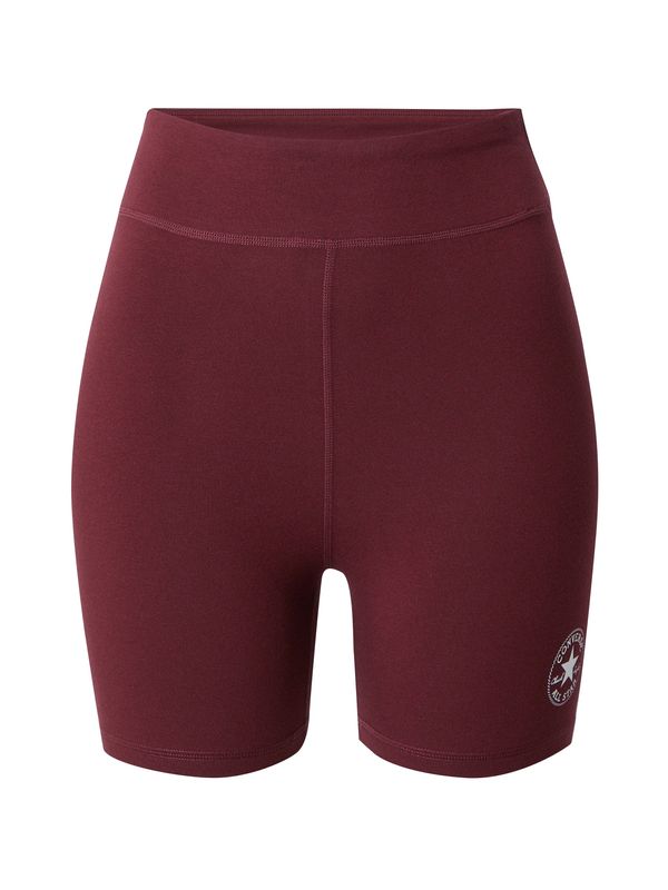 CONVERSE CONVERSE Панталон 'Retro Chuck Taylor'  бордо / бяло