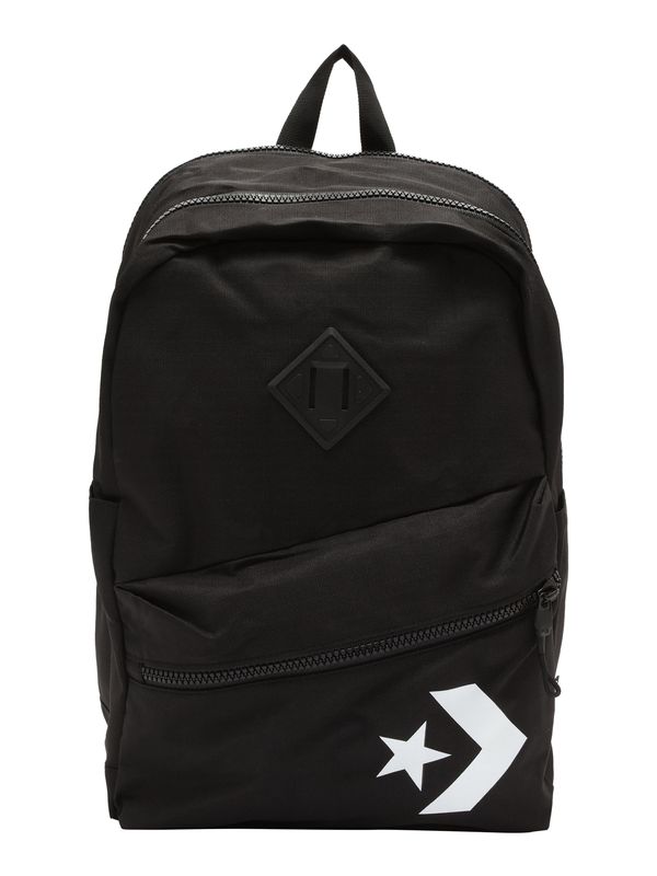 CONVERSE CONVERSE Раница 'CAN STAR CHEVRON'  черно / бяло