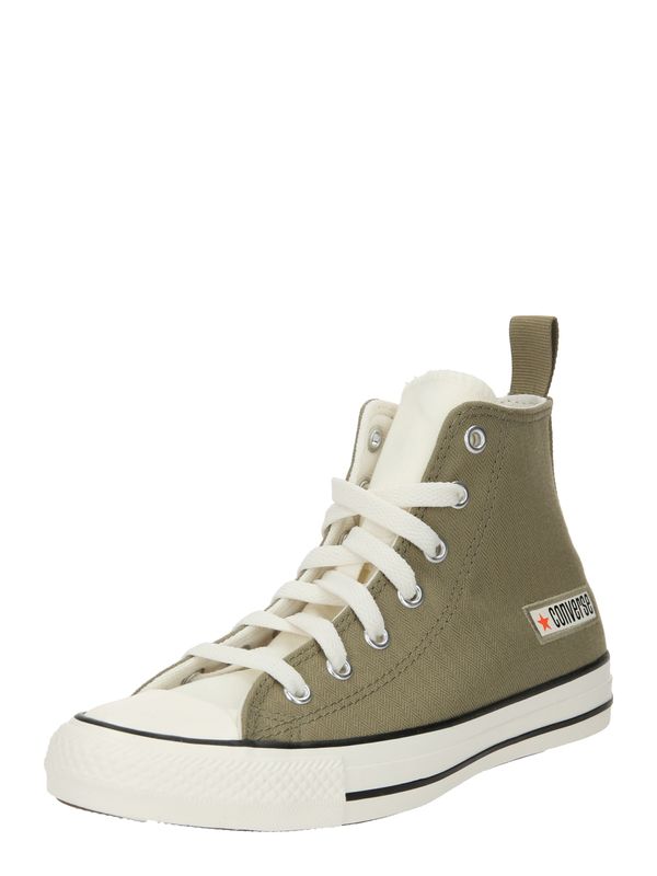 CONVERSE CONVERSE Сникърси 'Chuck Taylor All Star'  бежово / маслина