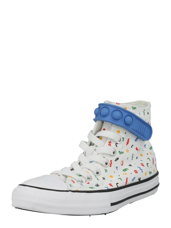 CONVERSE CONVERSE Сникърси 'Chuck Taylor All Star Bubble Strap 1V'  синьо / жълто / зелено / бяло
