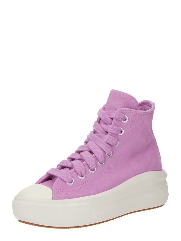 CONVERSE CONVERSE Сникърси 'Chuck Taylor All Star Move'  светлолилаво / мръсно бяло