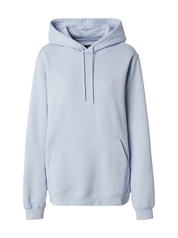 CONVERSE CONVERSE Суичър 'STAR C'  светлосиньо / бяло