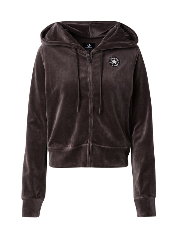 CONVERSE CONVERSE Суичъри с качулка 'CHUCK TAYLOR'  шоколад