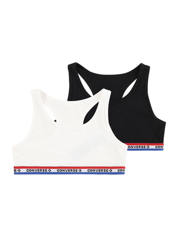 CONVERSE CONVERSE Сутиен  синьо / червено / черно / бяло