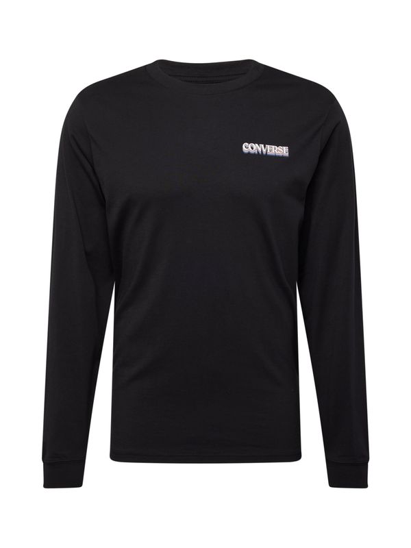 CONVERSE CONVERSE Тениска 'ALL STAR WINTER CHILL'  светлосиньо / кайсия / черно / бяло