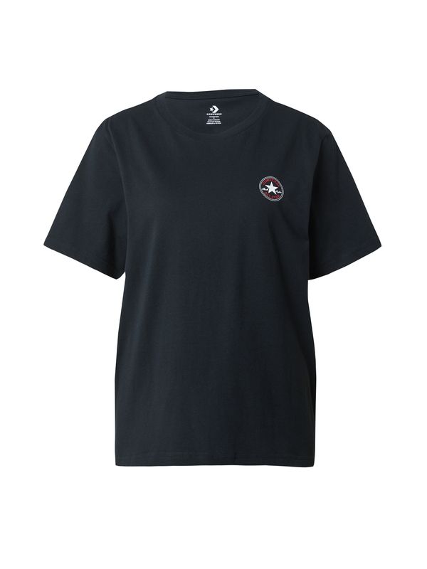 CONVERSE CONVERSE Тениска  червено / черно / бяло